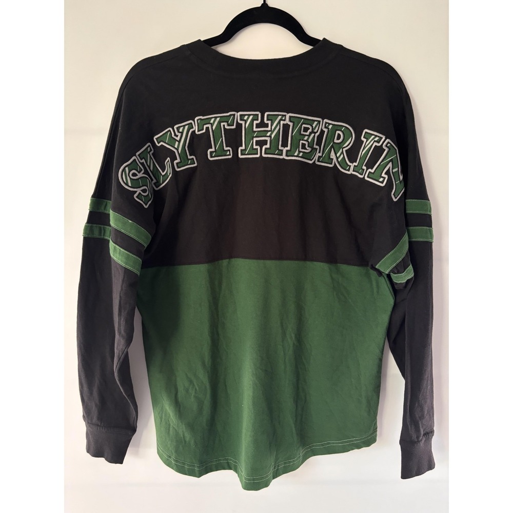 Wizarding World Harry Potter Spirit Jersey Shirt Womens Small Green Slytherin